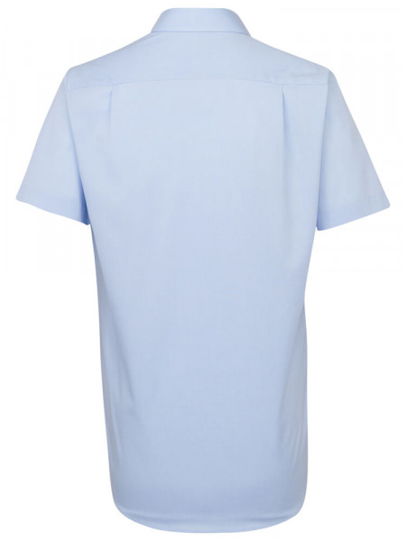 SEIDENSTICKER Regular Fit Camicia Azzurro Business Kent Fil à Fil