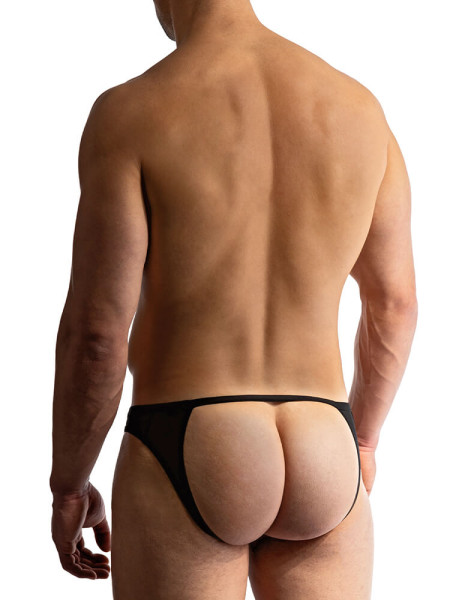 MANSTORE Regular Fit Nero Microfaser