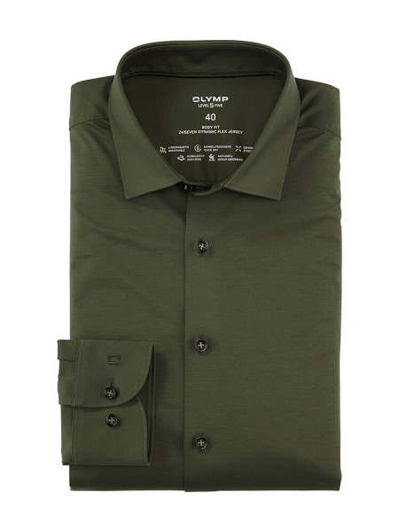 Camicia da ufficio OLYMP Level Five 24/Seven body fit