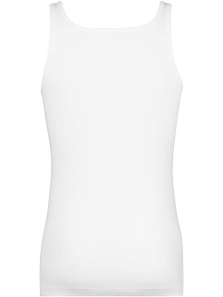 HUBER Regular Fit Bianco Feinripp