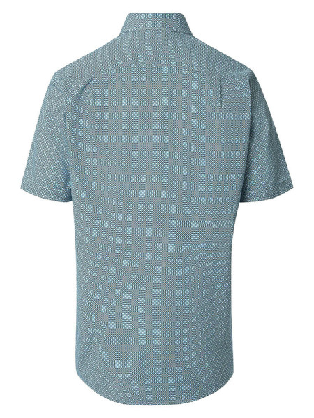 REDMOND Comfort Fit Camicia Azzurro Kent Print