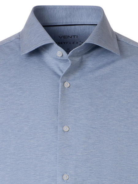 VENTI Comfort Fit Camicia Azzurro Kent Jersey - Vista 1