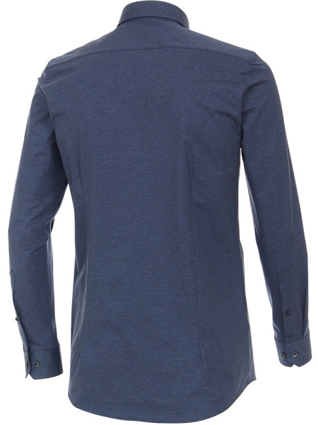 VENTI Slim Fit Camicia Blu medio Kent Jersey