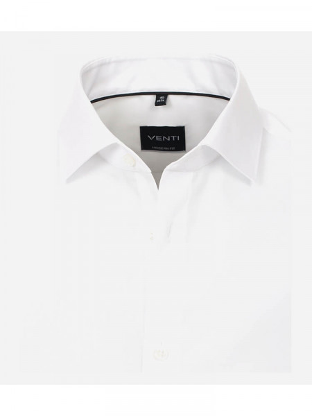 VENTI Regular Fit Camicia Bianco Kent Popeline - Vista 1