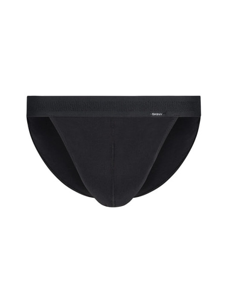 SKINY Regular Fit Nero Feinripp - Vista 1