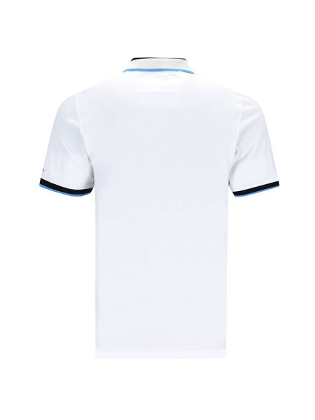 TOM RIPLEY Polo Bianco Extrafeine Qualität