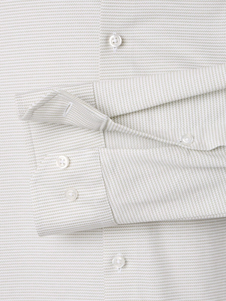 VENTI Slim Fit Camicia Verde Kent Jersey - Vista 2