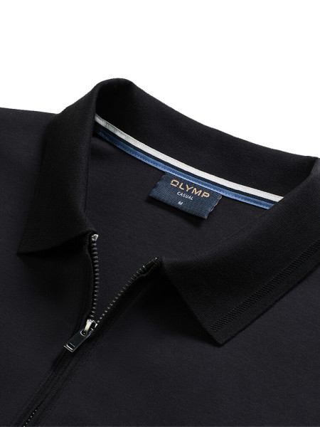 OLYMP Polo Nero Jersey - Vista 1