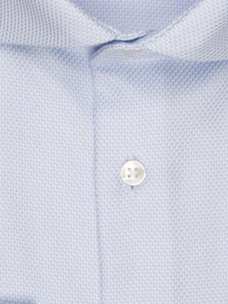 SEIDENSTICKER Slim Fit Camicia Azzurro Kent Struktur - Vista 1