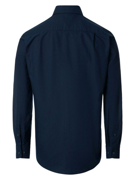 REDMOND Regular Fit Camicia Marino Button-Down Fein Oxford